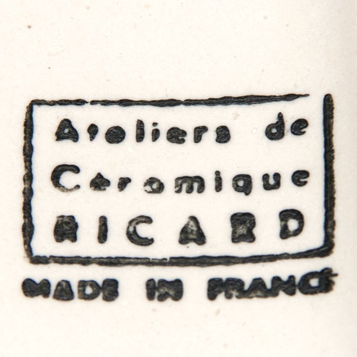 Ateliers de Céramique Ricard vintage water jug
