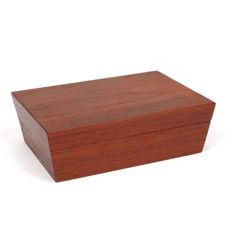 Opbergdoosje in teak Mid-Century Deens design