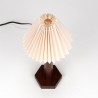 Rosewood Mid-Century design table lamp