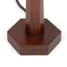 Palissander houten Mid-Century design tafellampje