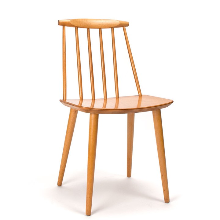 FDB Møbler J77 stoel Mid-Century vintage design Folke Pålsson