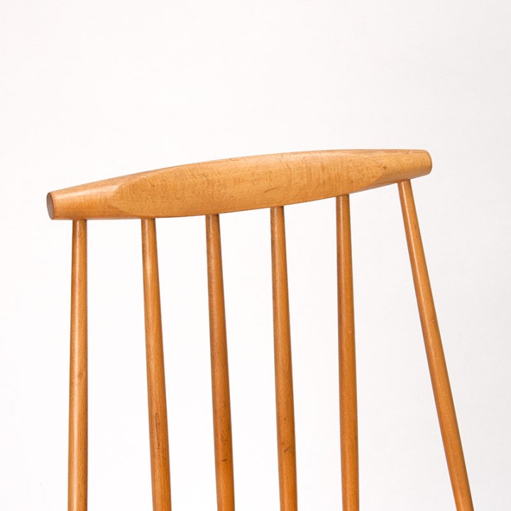 FDB Møbler J77 stoel Mid-Century vintage design Folke Pålsson