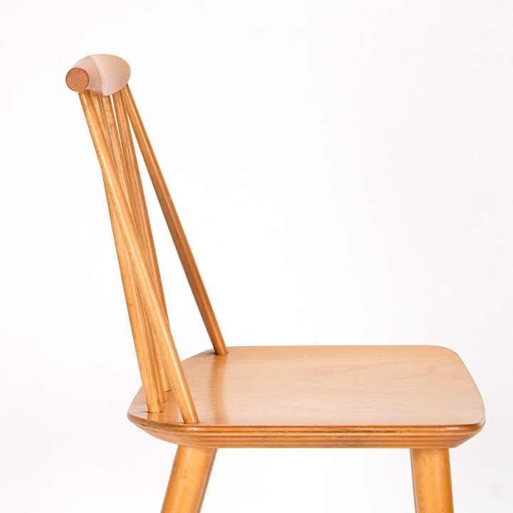 FDB Møbler J77 stoel Mid-Century vintage design Folke Pålsson