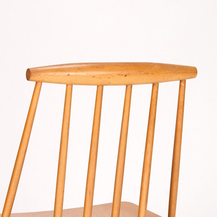 FDB Møbler J77 stoel Mid-Century vintage design Folke Pålsson