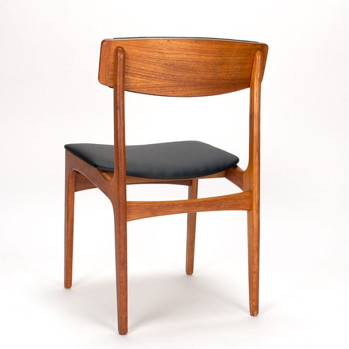 Mid-Century set of 4 Danish vintage dining chairs