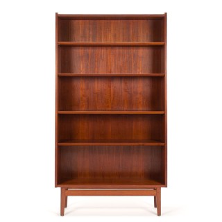 Nexø Bornholm Danish Mid-Century bookcase in teak