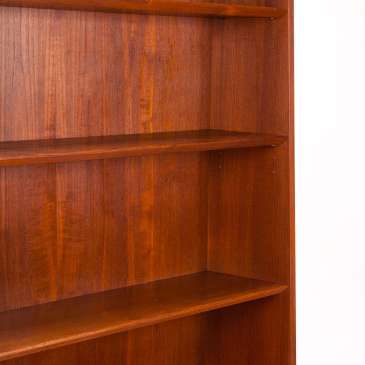 Nexø Bornholm Danish Mid-Century bookcase in teak