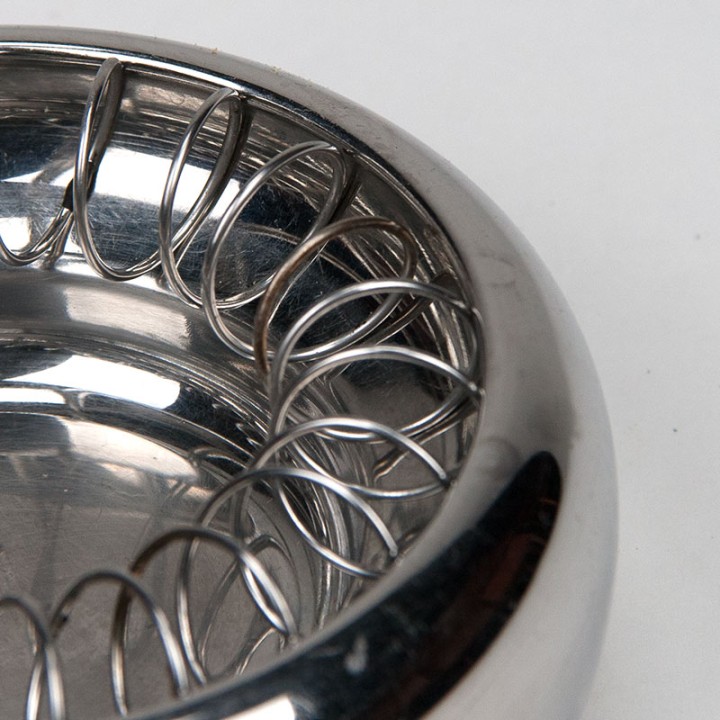 Achille Castiglioni vintage Spirale ashtray for Alessi