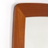 Groot model Deense Moderne Mid-Century spiegel