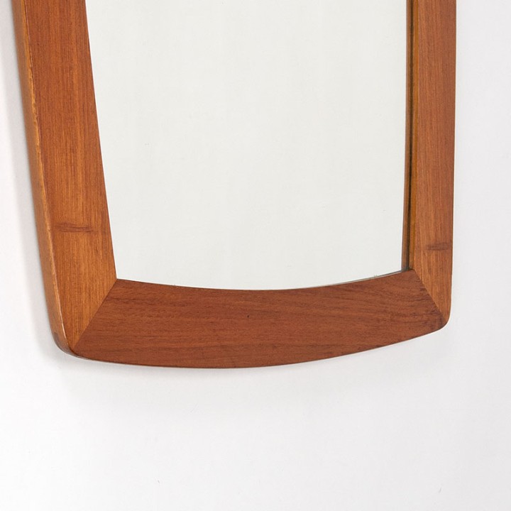 Large model Danish Modern Mid-Century mirror