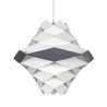Preben Dahl Mid-Century Modern Danish Symfoni pendant lamp