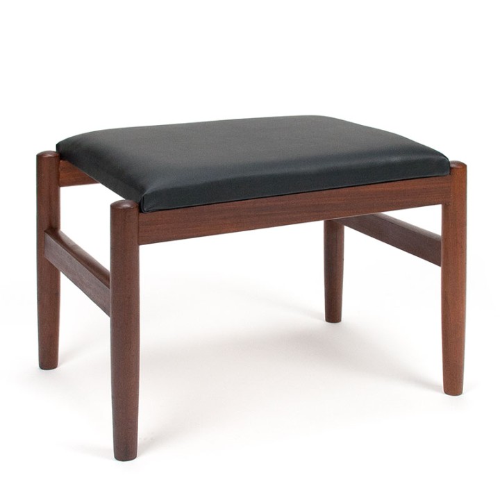 Mid-Century Deense vintage ottoman/ poef