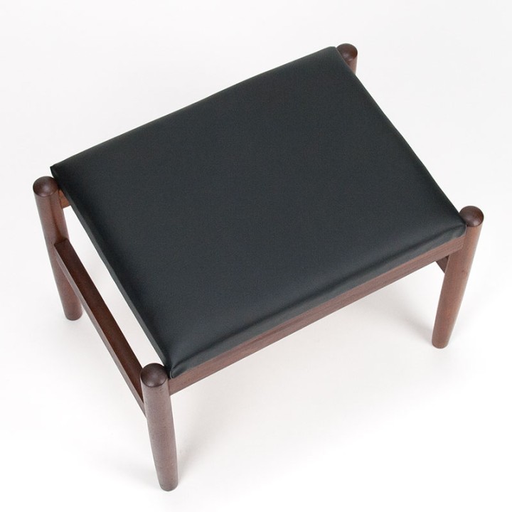 Mid-Century Danish vintage ottoman/pouf