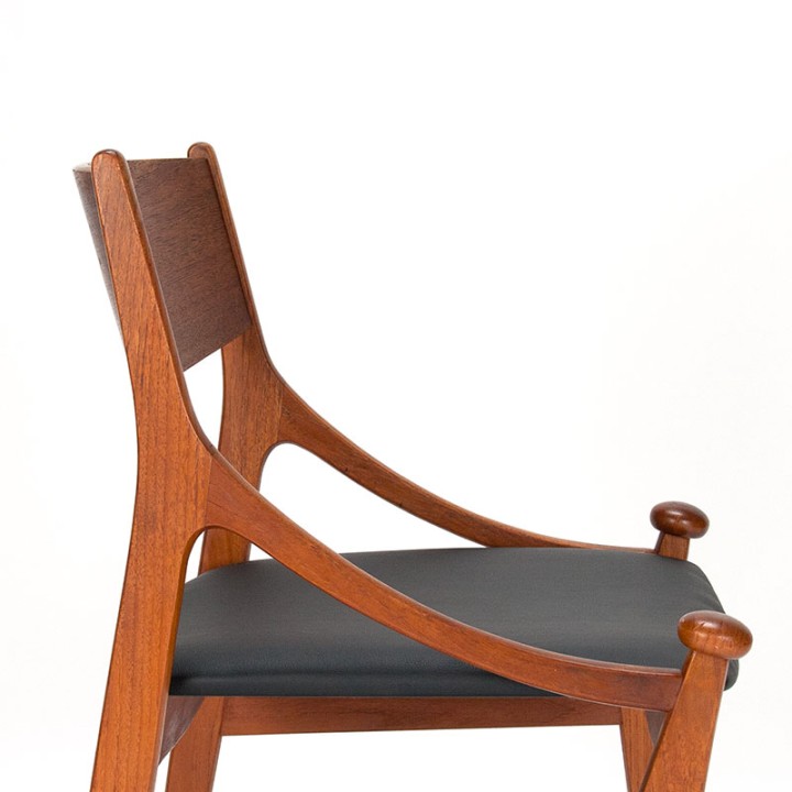 H. Vestervig Eriksen vintage design chair in teak