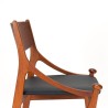 H. Vestervig Eriksen vintage design stoel in teak