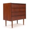 Teak Mid-Century chest of drawers Danish vintage model