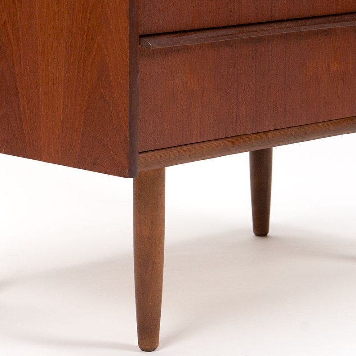 Teak Mid-Century chest of drawers Danish vintage model