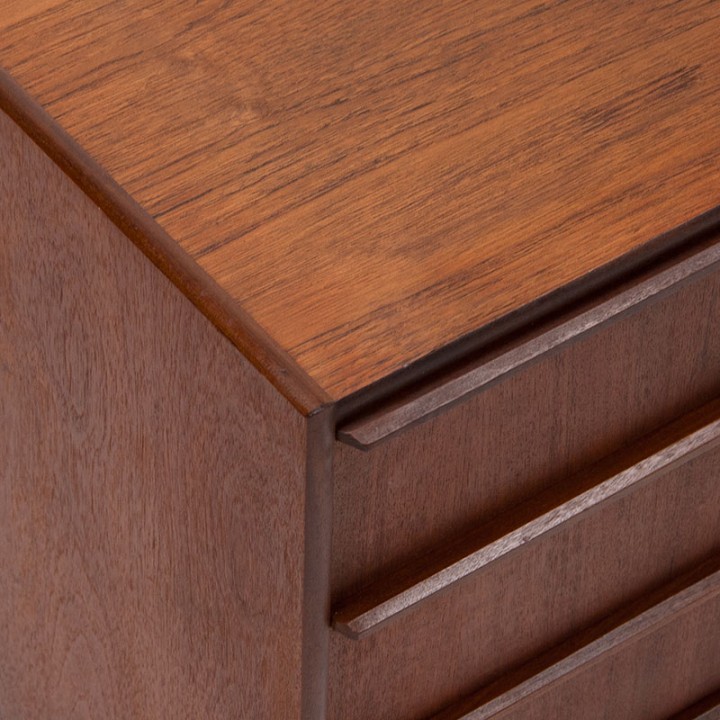 Teak Mid-Century chest of drawers Danish vintage model