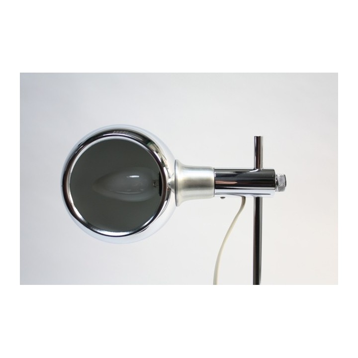 Chrome design tafel-/bureaulamp - Retro Studio