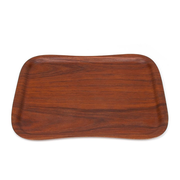Dienblad in teak vintage jaren zestig