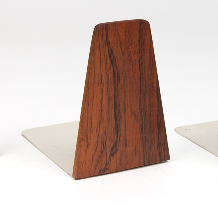 Set van 3 Mid-Century boekensteunen ontwerp Kai Kristiansen