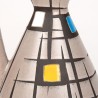 Colorful vintage Bay ceramic vase