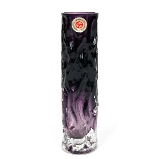 Ingrid kristall purple model vintage glass vase