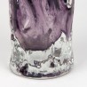 Ingrid kristall purple model vintage glass vase