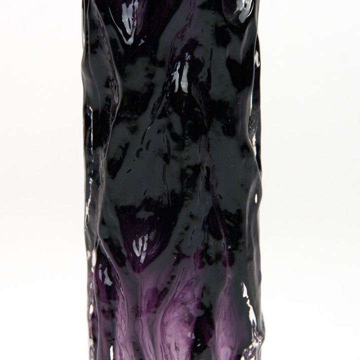 Ingrid kristall purple model vintage glass vase