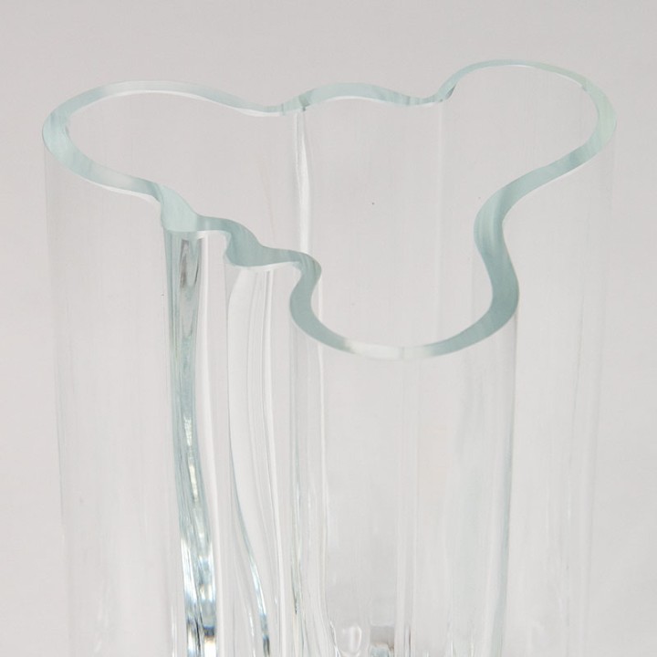 Iittala Aalto vaas vintage model in helder glas