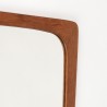 Mid-Century mirror Danish model with small shelf