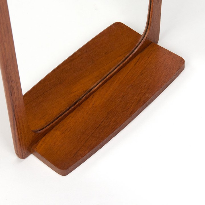 Mid-Century mirror Danish model with small shelf