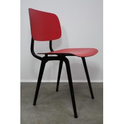 Friso Kramer Revolt chair red/black