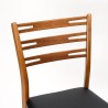 Set van 6 Farstrup Mid-Century eettafel stoelen