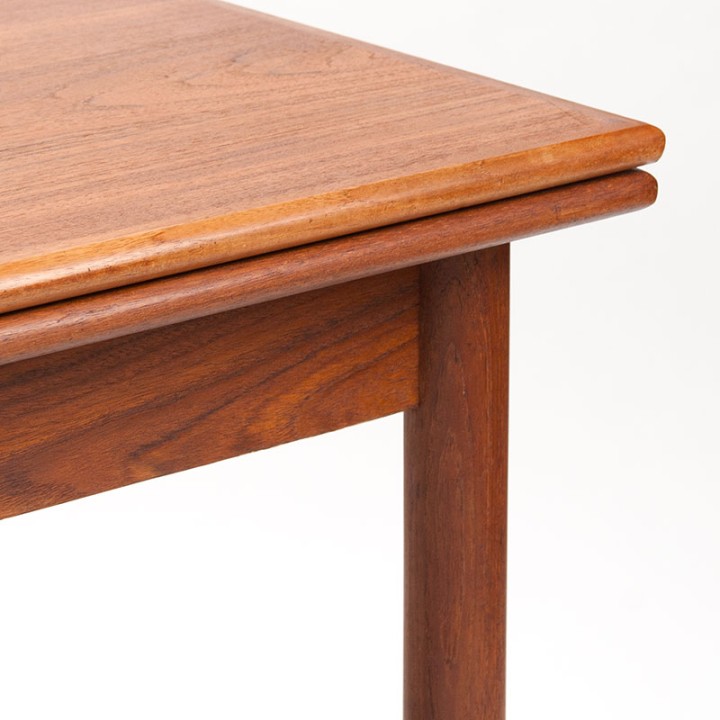 Vintage Mid-Century uitschuifbare Deense eettafel