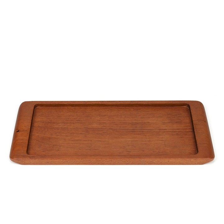 Teak serving tray Danish vintage
