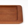 Teak serving tray Danish vintage