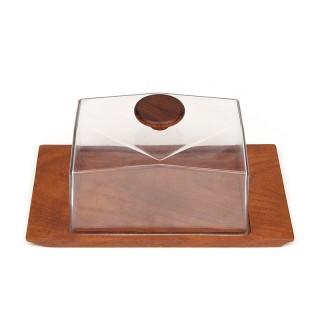 Danish Mid-Century vintage cheese dome and/or butter dish