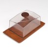 Deense Mid-Century vintage kaasstolp en/ of botervloot