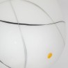 1950s/1960s vintage milk glass ceiling lamp