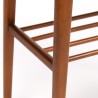 Bijzettafel Mid-Century model met teakhouten blad