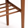 Bijzettafel Mid-Century model met teakhouten blad