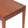 Vintage teak Severin Hansen side table with drawer