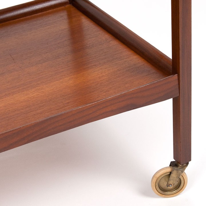 Mid-Century vintage teak serving trolley