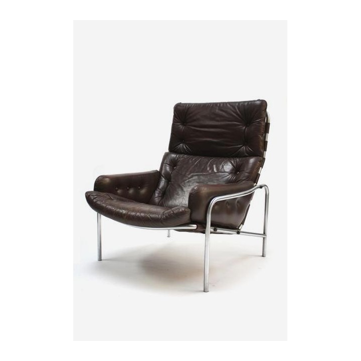 Martin Visser Nagoya 1/ SZ09 stoel donkerbruin