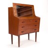 Mid-Century teak Deens secretaire meubel