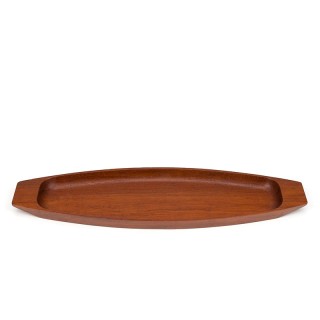 Elongated vintage Danish serving dish