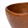 Organically shaped vintage salad bowl