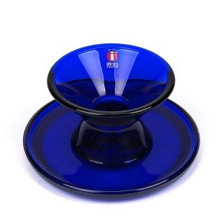 Kartio vintage Iittala candlestick with coaster