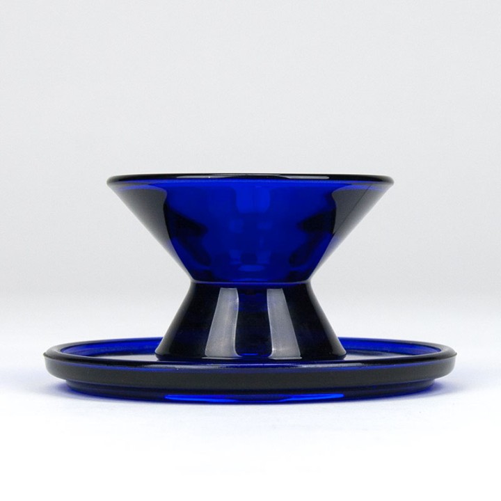 Kartio vintage Iittala candlestick with coaster